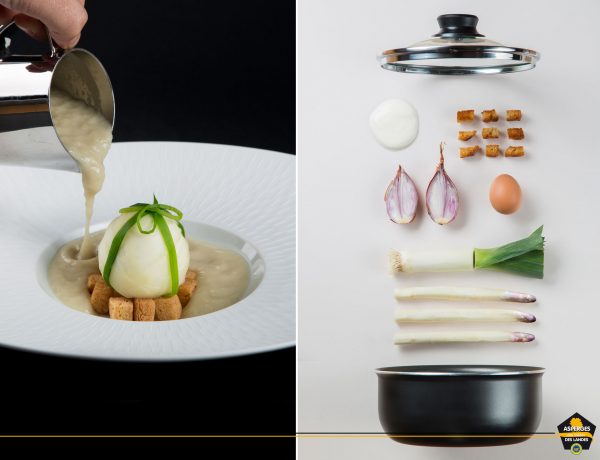 Recette Grand Hôtel : Oeuf mollet et sa sauce Royal-White veloutée