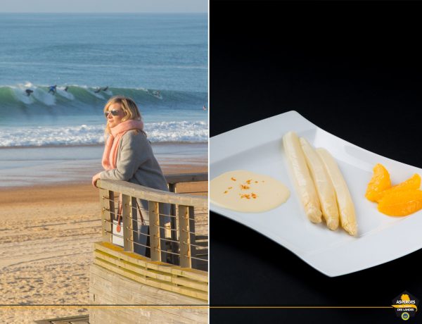 Asperge des Sables des Landes et sa sauce Royale Maltaise