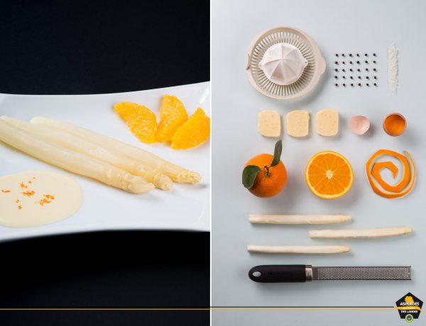 Asperge des Sables des Landes et recette Royale Maltaise