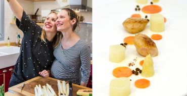 Une recette à deux, autour de l'Asperge des Sables des Landes
