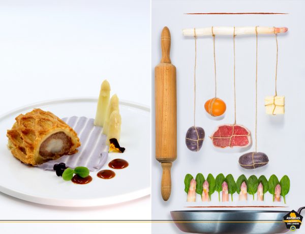Recette Boeuf Wellington et Asperge des Sables des Landes