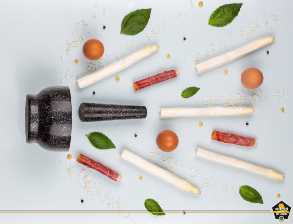 Recette d'Asperges des Sables des Landes au jambon de pays