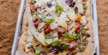 Focaccia d'asperges des Sables des Landes