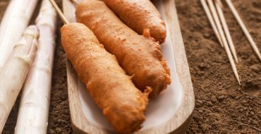Recette facile de corn-sausage aux Asperges des Sables des Landes IGP et Label Rouge