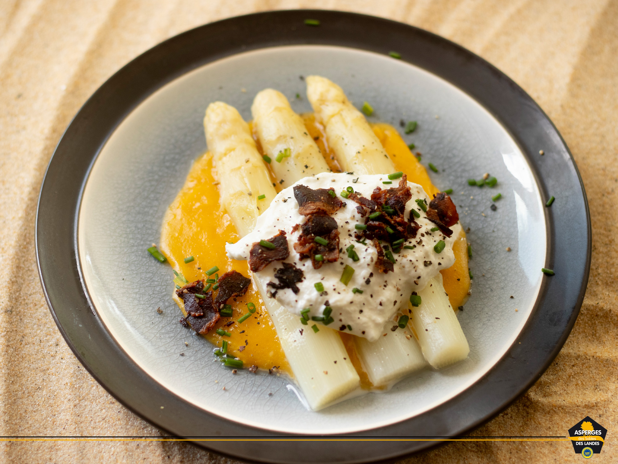 Recette bénédictine aux Asperges des Sables des Landes