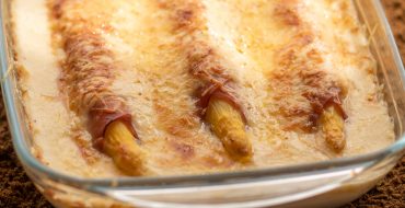 Recette de gratin d'asperges des Sables des Landes au jambon