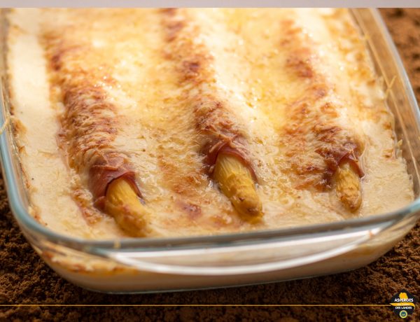 Recette de gratin d'asperges des Sables des Landes au jambon