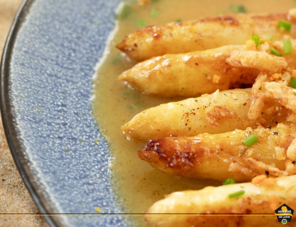 Asperges des Sables des Landes sauce Miso