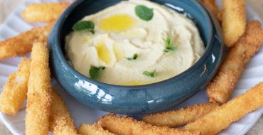 Recette d'Asperges des Sables des Landes façon gressins et sauce houmous