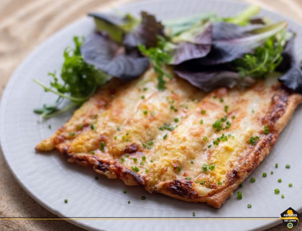 Tarte fromage aux Asperges des Sables des Landes iGP et Label Rouge