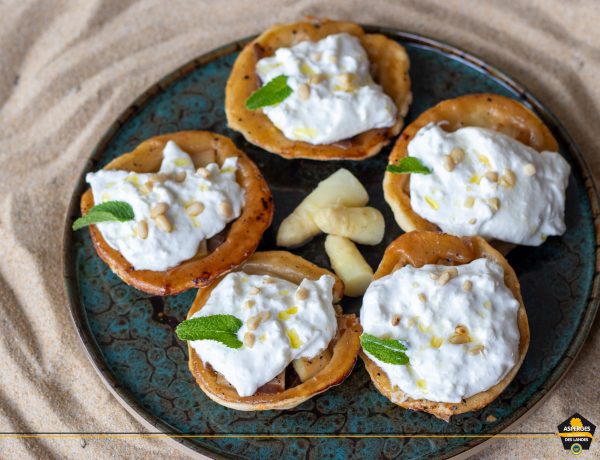 Tartes tatin aux Asperges des Sables des Landes iGp et Label Rouge